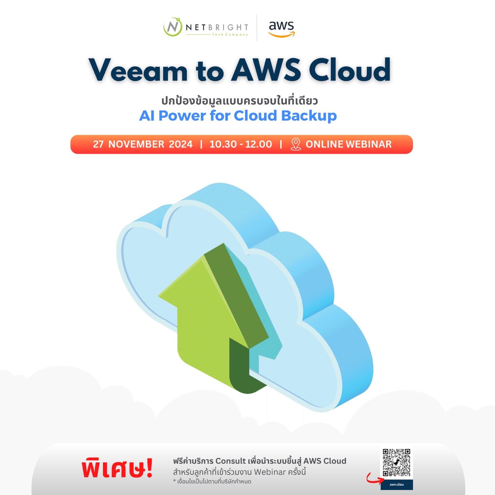 Webinar : Veeam to AWS Cloud