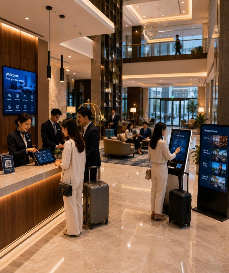 โรงแรมและการบริการ